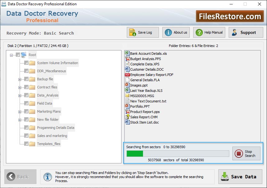 Data Recovery Process Data Recovery Process